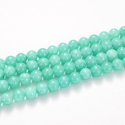 Looduslikust rohelisest kivist helmed Jades kristalltürkiisid lahtised vahehelmed ehete valmistamiseks DIY käsitsi valmistatud käevõru kaelakee 4-12 mm