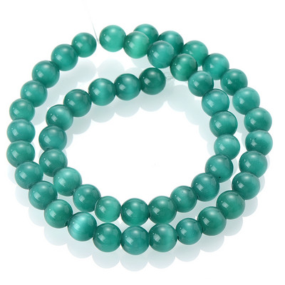 Looduslikust rohelisest kivist helmed Jades kristalltürkiisid lahtised vahehelmed ehete valmistamiseks DIY käsitsi valmistatud käevõru kaelakee 4-12 mm