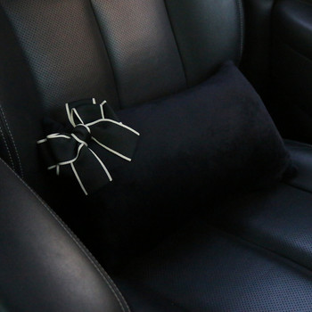 Fashion Bowknot Universal Προσκέφαλο Καθίσματος Αυτοκινήτου Μαξιλάρι Λαιμού Αυτοκίνητο Στήριγμα Μέσης Προμήθειες Ζώνη ασφαλείας Αξεσουάρ αυτοκινήτου Εσωτερικό για γυναίκες