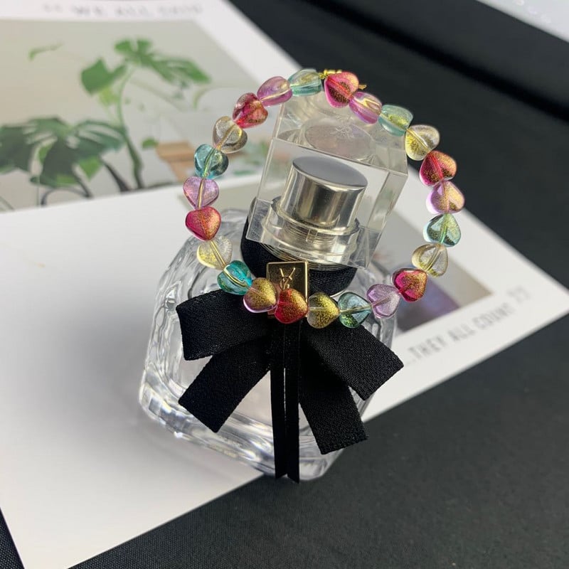 20db 6mm-es szerelmes szív gyöngyök cseh üveg laza távtartó gyöngyök kézimunka ékszerek készítéséhez köröm szépség dekoráció barkács alkatrészek