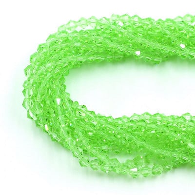 2mm 3mm 4mm 6mm 8mm bikon csiszolt kristályüveg laza távtartó gyöngyök nagykereskedelmi tétel ékszerkészítéshez barkácsolás kézműves leletek
