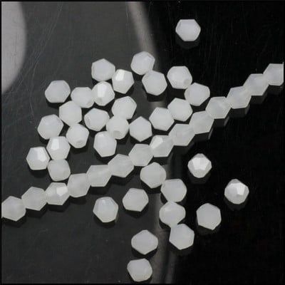 2mm 3mm 4mm 6mm 8mm bikon csiszolt kristályüveg laza távtartó gyöngyök nagykereskedelmi tétel ékszerkészítéshez barkácsolás kézműves leletek