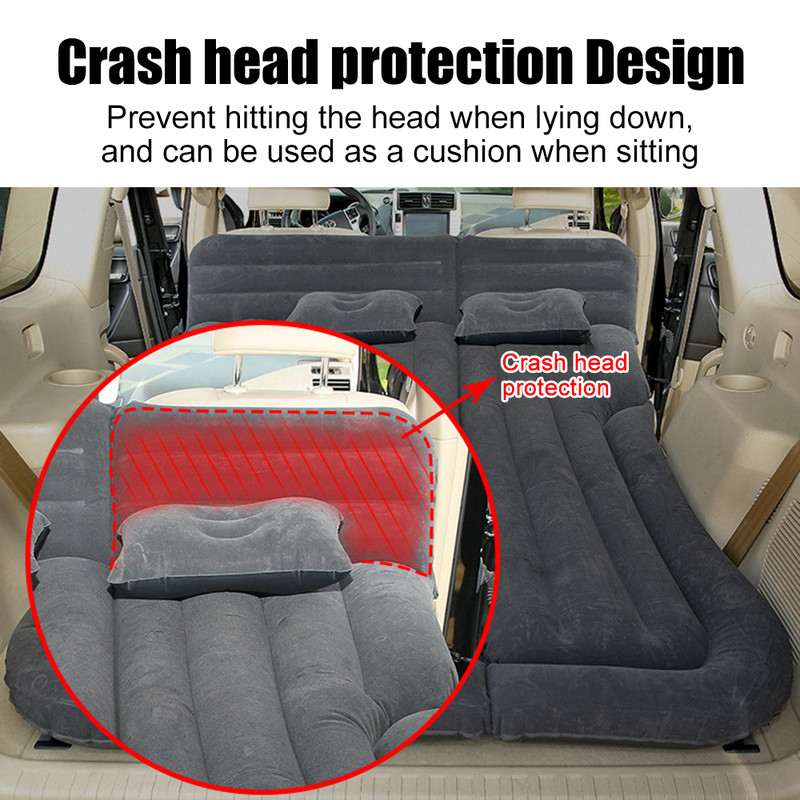 Felfújható kempingautó ágy matrac csomagtartó szőnyeg alátét 180x130 cm Utazási cikkek Flocking szövet MPV SUV Hatchback lakókocsi tartozékok