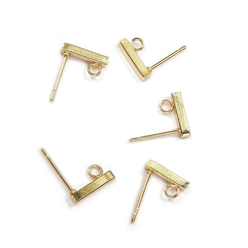 20 de bucăți 10/15/20mm cârlige de cercei din oțel inoxidabil auriu, descoperiri de bijuterii, cercei, cabluri pentru urechi, accesorii pentru realizarea de bijuterii