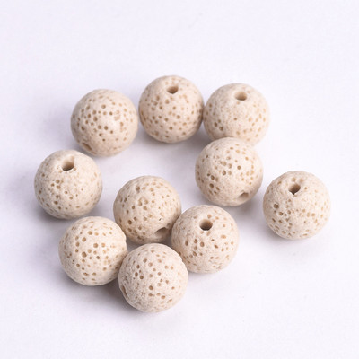 Loodusliku vulkaani laavakivi ümmargune 6 mm 8 mm 10 mm 12 mm 14 mm 16 mm lahtised helmed ehete valmistamiseks isetegemise käevõru leiud