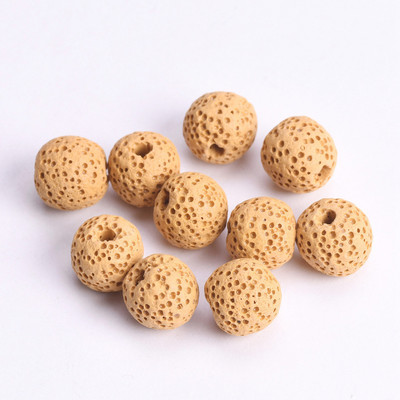 Loodusliku vulkaani laavakivi ümmargune 6 mm 8 mm 10 mm 12 mm 14 mm 16 mm lahtised helmed ehete valmistamiseks isetegemise käevõru leiud