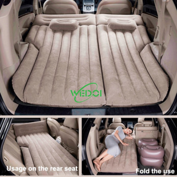 Φουσκωτό στρώμα αέρα αυτοκινήτου WEDOI Φορητό μαξιλάρι κρεβατιού κάμπινγκ για αξεσουάρ Tesla Model 3/Y/S/X 2021