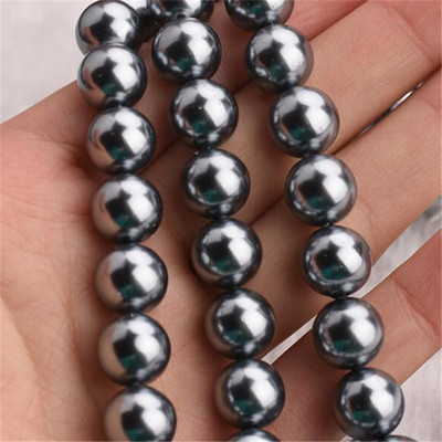 Naturaalsete merekarpidest pärlite ümmarguste helmeste hulgimüük Päriskarbid ehete valmistamiseks kaelakee valmistamiseks isetehtud käevõru ehted 4-12 mm V1