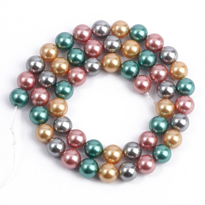 Naturaalsete merekarpidest pärlite ümmarguste helmeste hulgimüük Päriskarbid ehete valmistamiseks kaelakee valmistamiseks isetehtud käevõru ehted 4-12 mm V1