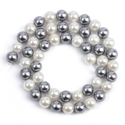 Naturaalsete merekarpidest pärlite ümmarguste helmeste hulgimüük Päriskarbid ehete valmistamiseks kaelakee valmistamiseks isetehtud käevõru ehted 4-12 mm V1