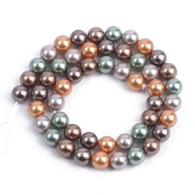 Naturaalsete merekarpidest pärlite ümmarguste helmeste hulgimüük Päriskarbid ehete valmistamiseks kaelakee valmistamiseks isetehtud käevõru ehted 4-12 mm V1