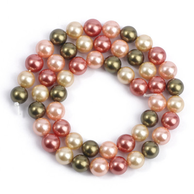 Naturaalsete merekarpidest pärlite ümmarguste helmeste hulgimüük Päriskarbid ehete valmistamiseks kaelakee valmistamiseks isetehtud käevõru ehted 4-12 mm V1