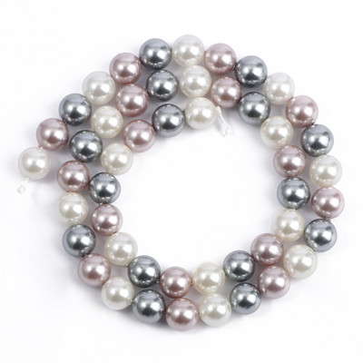 Naturaalsete merekarpidest pärlite ümmarguste helmeste hulgimüük Päriskarbid ehete valmistamiseks kaelakee valmistamiseks isetehtud käevõru ehted 4-12 mm V1