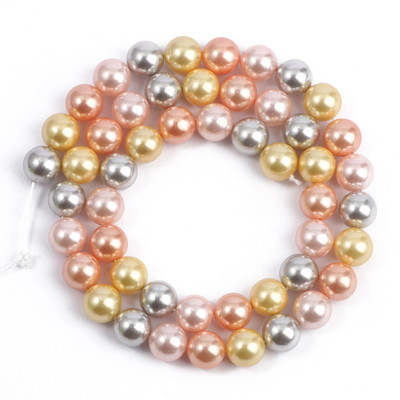 Naturaalsete merekarpidest pärlite ümmarguste helmeste hulgimüük Päriskarbid ehete valmistamiseks kaelakee valmistamiseks isetehtud käevõru ehted 4-12 mm V1