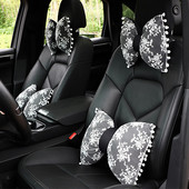 Armas pitsist Bowknot autoistme padi tüdrukute peatoe nimme vöö tugi Kaelatugi kaitsvad padjatarvikud