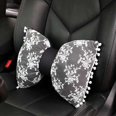 Armas pitsist Bowknot autoistme padi tüdrukute peatoe nimme vöö tugi Kaelatugi kaitsvad padjatarvikud