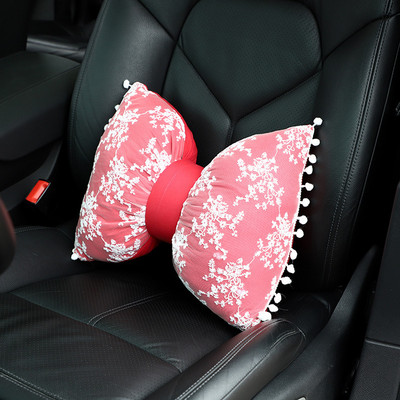 Armas pitsist Bowknot autoistme padi tüdrukute peatoe nimme vöö tugi Kaelatugi kaitsvad padjatarvikud