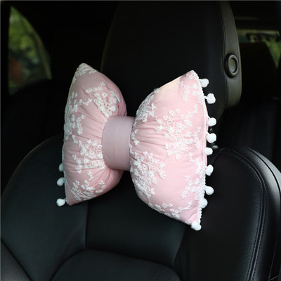 Armas pitsist Bowknot autoistme padi tüdrukute peatoe nimme vöö tugi Kaelatugi kaitsvad padjatarvikud