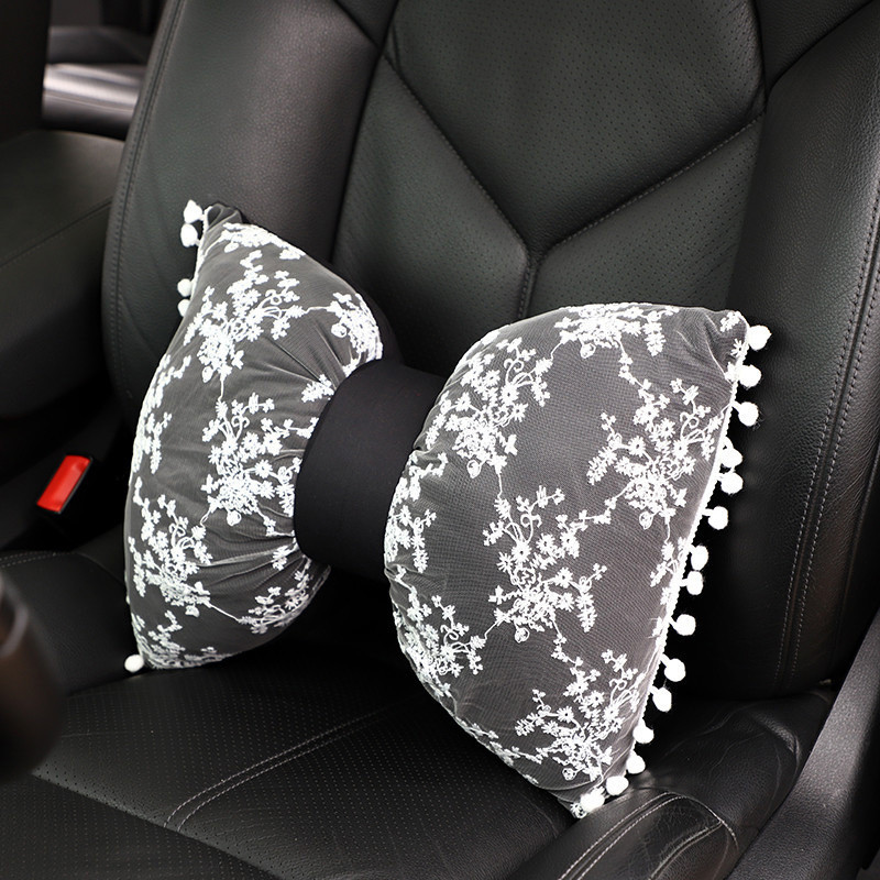 Armas pitsist Bowknot autoistme padi tüdrukute peatoe nimme vöö tugi Kaelatugi kaitsvad padjatarvikud