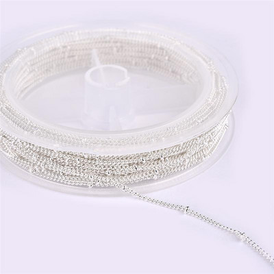 Accesorii pentru bijuterii, 10 m/pachet, lanț de fier, cercei, colier, brățară, bijuterii, descoperiri cu închizătoare de homar, inele deschise