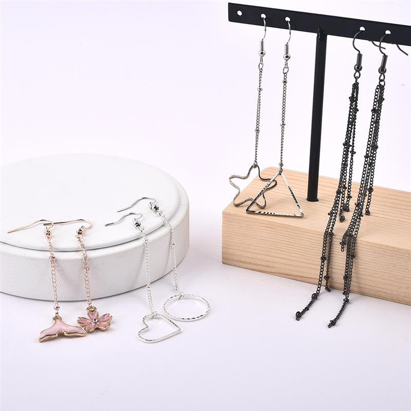 Accesorii pentru bijuterii, 10 m/pachet, lanț de fier, cercei, colier, brățară, bijuterii, descoperiri cu închizătoare de homar, inele deschise