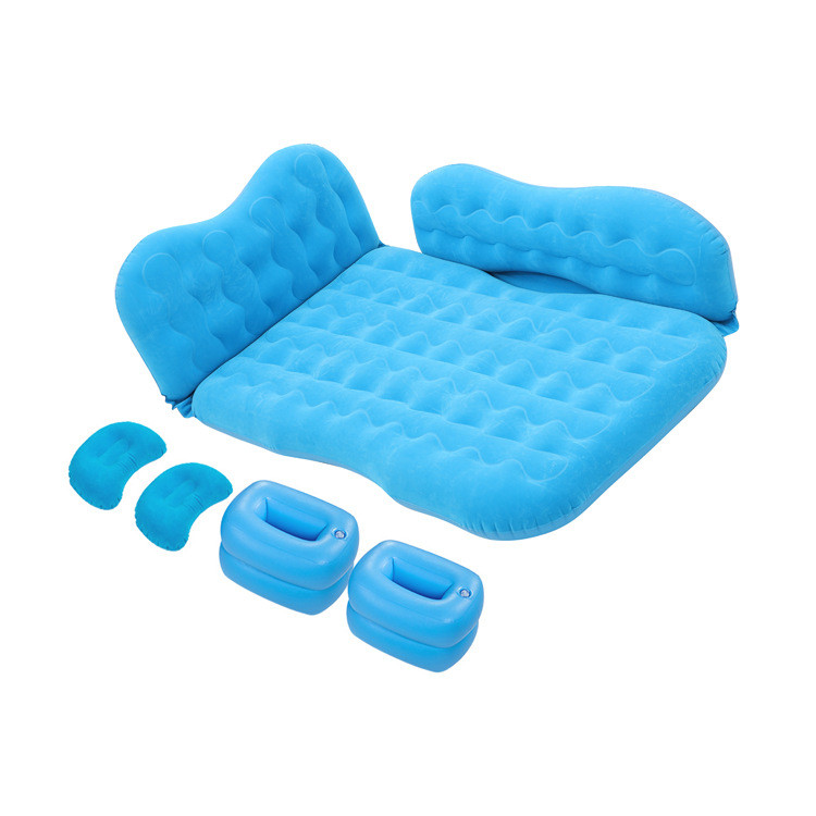 Saltea gonflabilă de călătorie cu mașină pentru somn Canapea extensibilă în aer liber Accesorii de camping pentru mașină Perne mate cu aer pentru mașină Pernă de pat