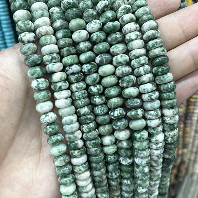 6 8 mm looduslikust kivist vahetükid ümmargused türkiissinised ahhaadid jaadid amasoniit lamedad helmed ehete valmistamiseks DIY käevõru tarvikud