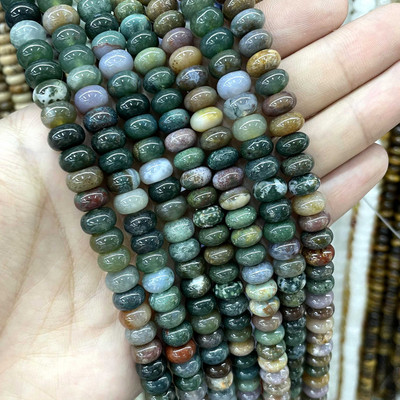 6 8 mm looduslikust kivist vahetükid ümmargused türkiissinised ahhaadid jaadid amasoniit lamedad helmed ehete valmistamiseks DIY käevõru tarvikud