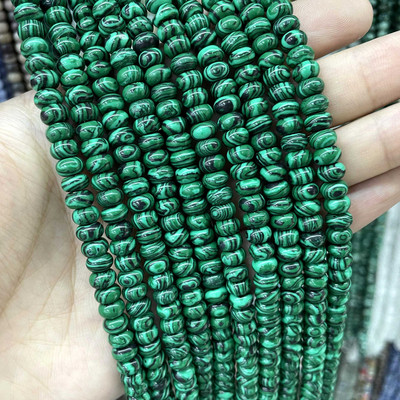 6 8 mm looduslikust kivist vahetükid ümmargused türkiissinised ahhaadid jaadid amasoniit lamedad helmed ehete valmistamiseks DIY käevõru tarvikud