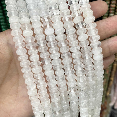 6 8 mm looduslikust kivist vahetükid ümmargused türkiissinised ahhaadid jaadid amasoniit lamedad helmed ehete valmistamiseks DIY käevõru tarvikud