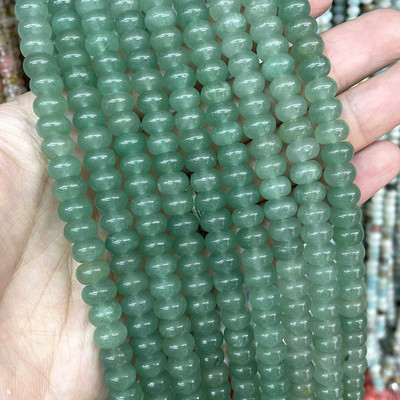 6 8 mm looduslikust kivist vahetükid ümmargused türkiissinised ahhaadid jaadid amasoniit lamedad helmed ehete valmistamiseks DIY käevõru tarvikud