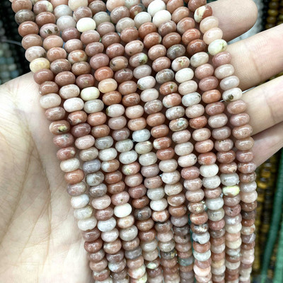 6 8 mm looduslikust kivist vahetükid ümmargused türkiissinised ahhaadid jaadid amasoniit lamedad helmed ehete valmistamiseks DIY käevõru tarvikud