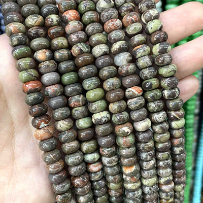 6 8 mm looduslikust kivist vahetükid ümmargused türkiissinised ahhaadid jaadid amasoniit lamedad helmed ehete valmistamiseks DIY käevõru tarvikud