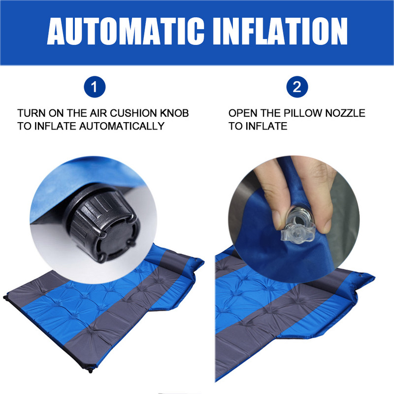 1x1,8 m täispuhutav auto voodi madrats pagasiruumi matt Pad Pongee käsn Reisikaubad Jooga Matkamaastur MPV luukpära haagissuvila tarvikud