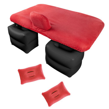 Универсално SUV надуваемо легло Многофункционално автомобилно легло за пътуване за задна седалка Надуваем диван с възглавница Надуваем матрак Подложка за къмпинг