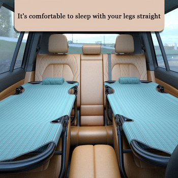 Бордово легло кола до ненадуваем общ без задна седалка сгъваема комби спална кола преносима и удобна