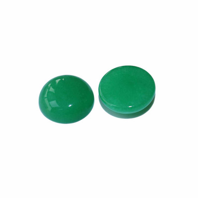 10db / tétel Természetes kő 6 8 10 12 14 16 18 20 mm-es gyöngyök kerek gyöngyök Cabochon Cameo Fit medál ékszerekhez Charm Diy nyaklánc