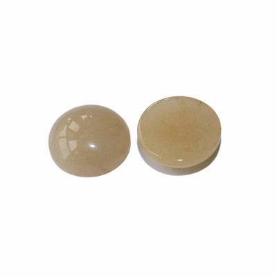 10db / tétel Természetes kő 6 8 10 12 14 16 18 20 mm-es gyöngyök kerek gyöngyök Cabochon Cameo Fit medál ékszerekhez Charm Diy nyaklánc
