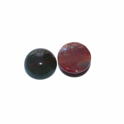 10db / tétel Természetes kő 6 8 10 12 14 16 18 20 mm-es gyöngyök kerek gyöngyök Cabochon Cameo Fit medál ékszerekhez Charm Diy nyaklánc