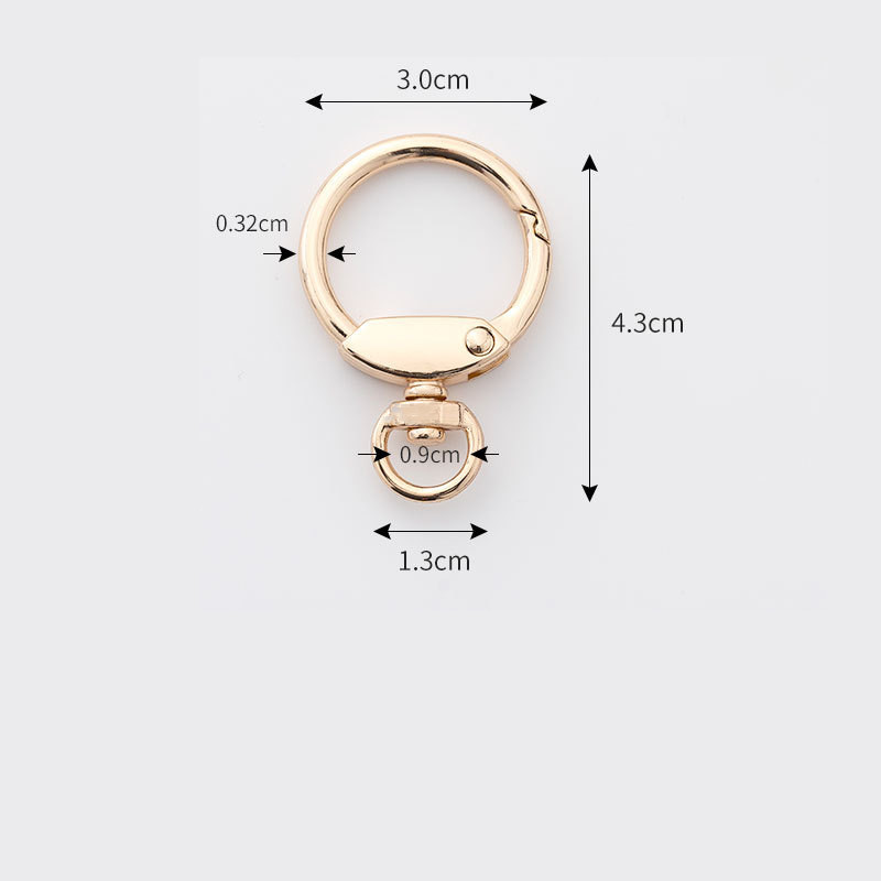 5 bucăți din aliaj cataramă cu arc breloc cârlige cu închizătoare pentru homar pentru fabricarea de bijuterii bricolaj, conector pentru breloc, accesorii pentru breloc cu ridicata