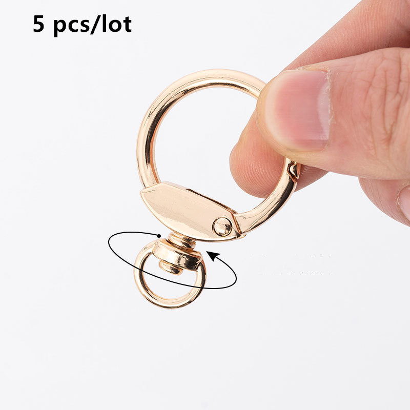 5 bucăți din aliaj cataramă cu arc breloc cârlige cu închizătoare pentru homar pentru fabricarea de bijuterii bricolaj, conector pentru breloc, accesorii pentru breloc cu ridicata