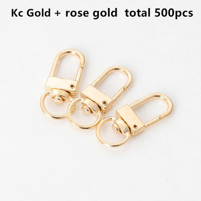 500 kom privjesak za ključeve rosd gold i kc gold