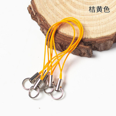 50/100 vnt. Raktų pakabukų virvelė su šuolio žiedu, Lariato dirželio virvė „Pasidaryk pats“ raktų pakabukas, amatai, papuošalai, gaminimo reikmenys, didmeninė prekyba