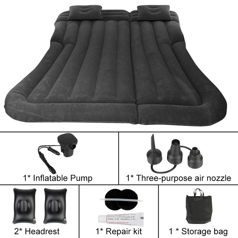 Maastur õhkmadrats Multifunktsionaalne täispuhutav automadrats täispuhutav voodi Reisitarbed Auto täispuhutav voodi isejuhtimiseks telkimiseks