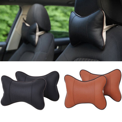1PC Car Neck Pillows Car Headrest Cushion Support Seat Accessories Universal Backrest Safety Pillow Auto Interior Accessories