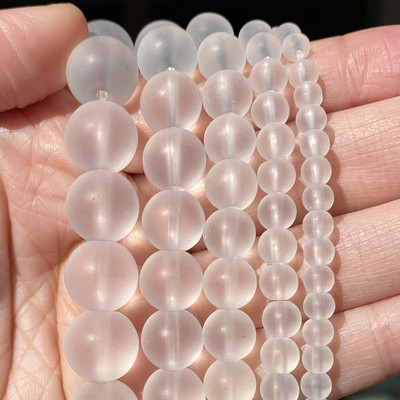 Χάντρες φυσικής πέτρας 4-10 χιλιοστά Tiger Eye Agates Amazonite Jades Turquoises Rose Quartzs Στρογγυλές χάντρες για κοσμήματα κατασκευής Diy βραχιόλια