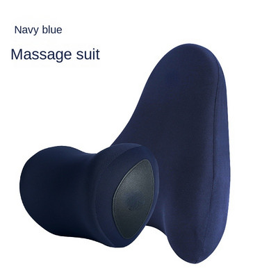 Elektriline massaaž auto peatoe mälupuuvillane auto kaelapadja vöökoha seljatoe ülikond