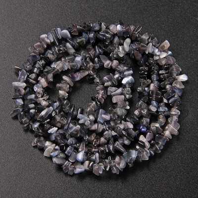 Мъниста от естествен чакъл камък Лапис Лазуил Боствана Содалит Чипс Мънисто за Колиета Обеци Гривни Бижута Верижка с мъниста 3-5 мм