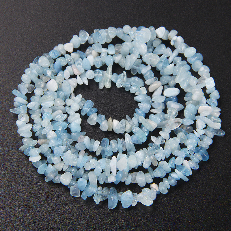 Мъниста от естествен чакъл камък Лапис Лазуил Боствана Содалит Чипс Мънисто за Колиета Обеци Гривни Бижута Верижка с мъниста 3-5 мм