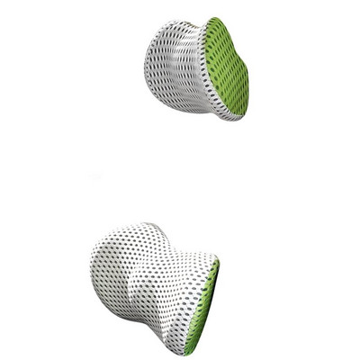 Мемори пяна Офис стол Седалка Глава Възглавница Възглавница за врата Облегалка за глава кола Комплект лумбална опора